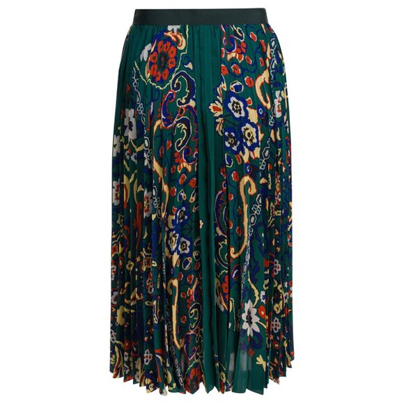 Sacai Floral Print Skirt tag size 1 Women - Picture 2 of 4